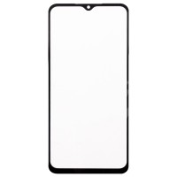 Стекло модуля для Samsung A137F Galaxy A13 в сборе с OCA пленкой Черный - OR (Mitsubishi)