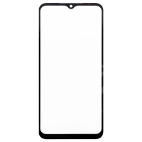 Стекло модуля для Samsung A145F Galaxy A14 4G в сборе с OCA пленкой Черный - OR (Mitsubishi)