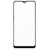 Стекло модуля для Samsung A207F Galaxy A20s в сборе с OCA пленкой Черный - OR (Mitsubishi)