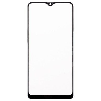 Стекло модуля для Samsung A207F Galaxy A20s в сборе с OCA пленкой Черный - OR (Mitsubishi)