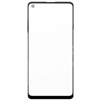 Стекло модуля для Samsung A217F Galaxy A21s в сборе с OCA пленкой Черный - OR (Mitsubishi)