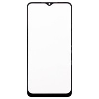 Стекло модуля для Samsung A226B Galaxy A22s в сборе с OCA пленкой Черный - OR (Mitsubishi)