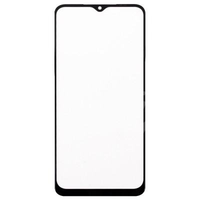 Стекло модуля для Samsung A226B Galaxy A22s в сборе с OCA пленкой Черный - OR (Mitsubishi)