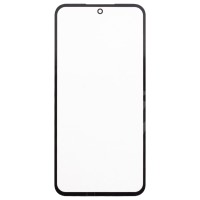 Стекло модуля для Samsung A556E Galaxy A55 5G в сборе с OCA пленкой Черный - OR (Mitsubishi)