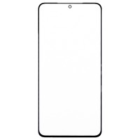 Стекло модуля для Samsung G991B Galaxy S21 в сборе с OCA пленкой Черный - OR (Mitsubishi)