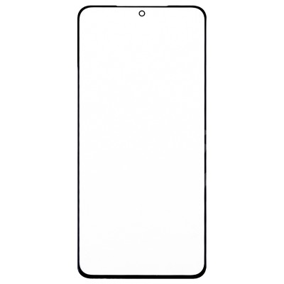 Стекло модуля для Samsung G991B Galaxy S21 в сборе с OCA пленкой Черный - OR (Mitsubishi)