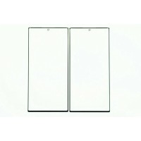 Стекло модуля для Samsung S908B Galaxy S22 Ultra в сборе с OCA пленкой Черный - OR (Mitsubishi)