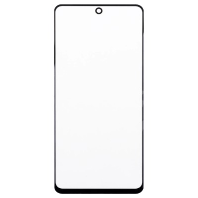 Стекло модуля для Tecno Camon 19 Pro в сборе с OCA пленкой Черный - OR (Mitsubishi)