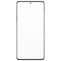 Стекло модуля для Tecno Camon 20 в сборе с OCA пленкой Черный - OR (Mitsubishi)