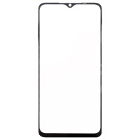 Стекло модуля для Tecno Spark 10 4G в сборе с OCA пленкой Черный - OR (Mitsubishi)