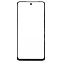 Стекло модуля для Infinix Smart 8 в сборе с OCA пленкой Черный - OR (Mitsubishi)