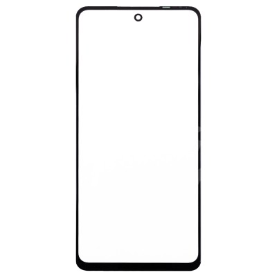 Стекло модуля для Infinix Smart 8 в сборе с OCA пленкой Черный - OR (Mitsubishi)