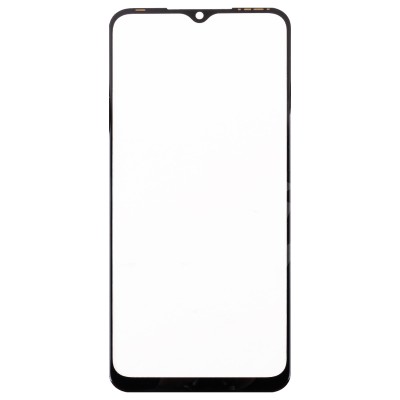 Стекло модуля для Tecno Spark 8C в сборе с OCA пленкой Черный - OR (Mitsubishi)