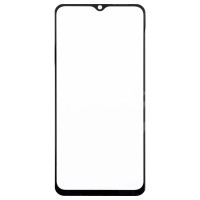 Стекло модуля для Vivo Y35 в сборе с OCA пленкой Черный - OR (Mitsubishi)