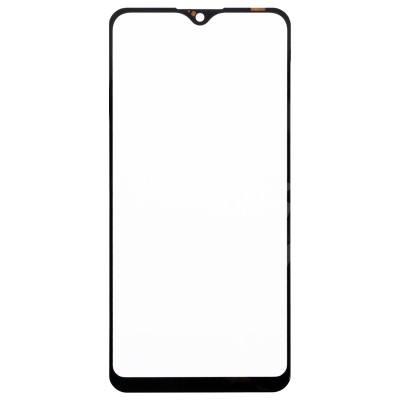 Стекло модуля для Vivo Y1s в сборе с OCA пленкой Черный - OR (Mitsubishi)