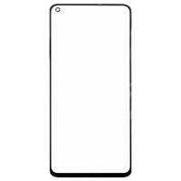 Стекло модуля для Xiaomi Mi 10T в сборе с OCA пленкой Черный - OR (Mitsubishi)