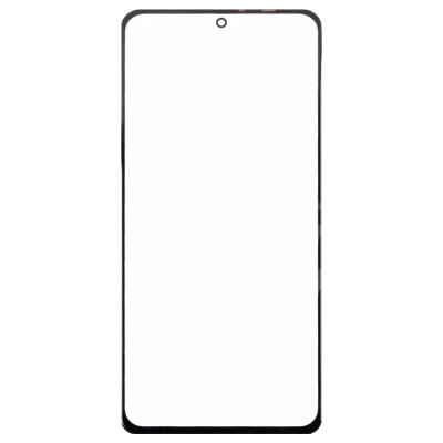 Стекло модуля для Xiaomi Poco F4 в сборе с OCA пленкой Черный - OR (Mitsubishi)