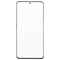 Стекло модуля для Xiaomi Poco F5 Pro в сборе с OCA пленкой Черный - (Feaglet)