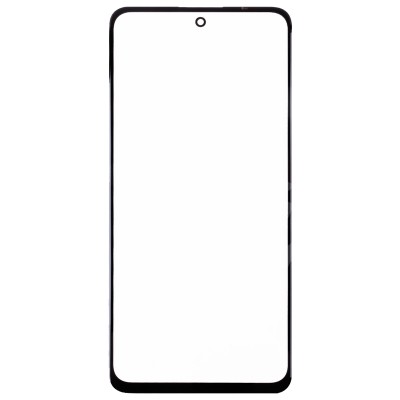 Стекло модуля для Xiaomi Redmi Note 11S 5G в сборе с OCA пленкой Черный - OR (Mitsubishi)