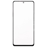 Стекло модуля для Xiaomi Poco X3 NFC в сборе с OCA пленкой Черный - OR (Mitsubishi)