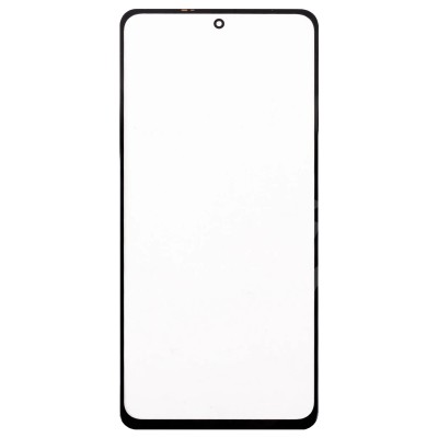 Стекло модуля для Xiaomi Poco X3 NFC в сборе с OCA пленкой Черный - OR (Mitsubishi)