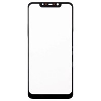 Стекло модуля для Xiaomi Pocophone F1 в сборе с OCA пленкой Черный - OR (Mitsubishi)