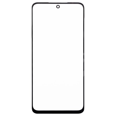 Стекло модуля для Xiaomi Redmi 10 2022 в сборе с OCA пленкой Черный - OR (Mitsubishi)