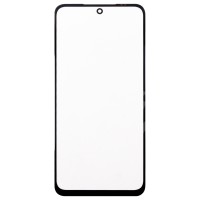 Стекло модуля для Xiaomi Redmi 10 в сборе с OCA пленкой Черный - OR (Mitsubishi)