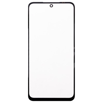 Стекло модуля для Xiaomi Redmi 10 в сборе с OCA пленкой Черный - OR (Mitsubishi)