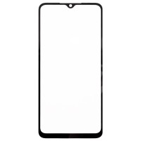 Стекло модуля для Xiaomi Redmi 10C в сборе с OCA пленкой Черный - OR (Mitsubishi)