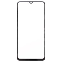 Стекло модуля для Xiaomi Redmi 12C в сборе с OCA пленкой Черный - OR (Mitsubishi)