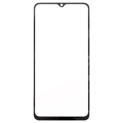 Стекло модуля для Xiaomi Redmi 12C в сборе с OCA пленкой Черный - OR (Mitsubishi)