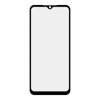 Стекло модуля для Xiaomi Redmi 9C в сборе с OCA пленкой Черный - OR (Mitsubishi)