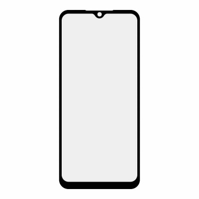 Стекло модуля для Xiaomi Redmi 9A в сборе с OCA пленкой Черный - OR (Mitsubishi)