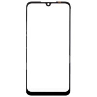 Стекло модуля для Xiaomi Redmi Note 7 в сборе с OCA пленкой Черный - OR (Mitsubishi)