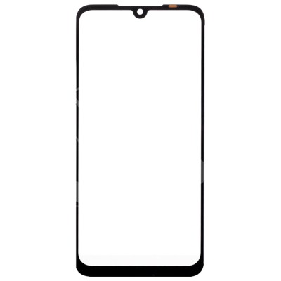 Стекло модуля для Xiaomi Redmi Note 7 в сборе с OCA пленкой Черный - OR (Mitsubishi)