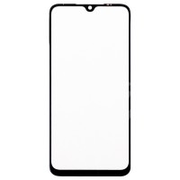 Стекло модуля для Xiaomi Redmi Note 8 в сборе с OCA пленкой Черный - OR (Mitsubishi)