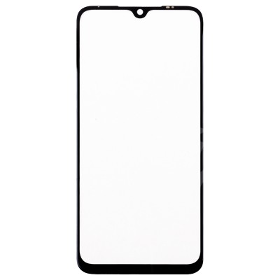 Стекло модуля для Xiaomi Redmi Note 8 в сборе с OCA пленкой Черный - OR (Mitsubishi)