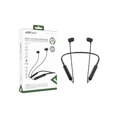Беспроводные наушники Acefast N3 (вакуумные, активное шумоподавление) Черный
