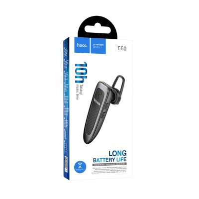 Беспроводной наушник (моногарнитура) Hoco E60 Черный