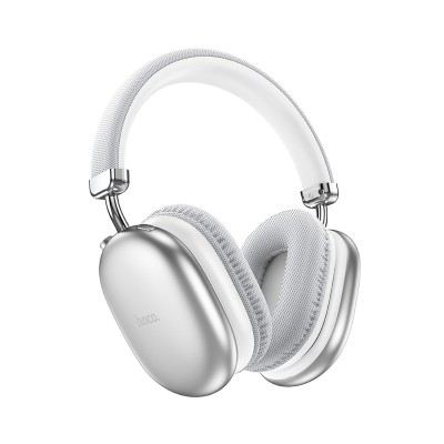 Беспроводные наушники Hoco W35 Max (накладные) Серебро
