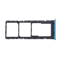 Лоток SIM для Infinix Smart 7 Голубой