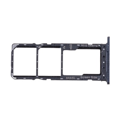 Лоток SIM для Itel A70 Черный