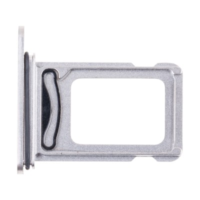 Лоток SIM для iPhone 15 Pro (2 Sim) Белый