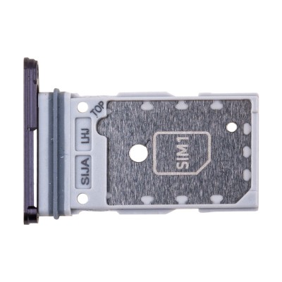 Лоток SIM для Samsung S906B Galaxy S22+ Черный