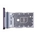 Лоток SIM для Samsung S906B Galaxy S22+ Черный