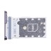 Лоток SIM для Samsung S926B Galaxy S24+ Черный