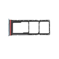 Лоток SIM для Tecno Spark 40C (KM4k) Голубой