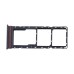 Лоток SIM для Tecno Spark Go 1 Черный