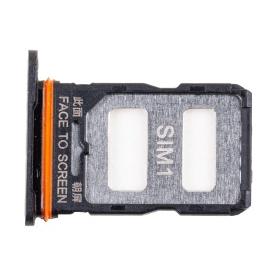 Лоток SIM для Xiaomi 12T Pro Черный